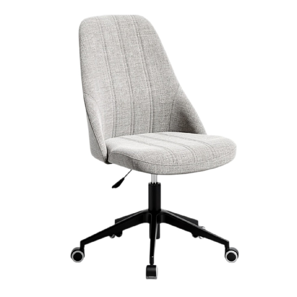 **Ergonomische bureaustoel met verstelbare hoogte en gestoffeerde zitting**